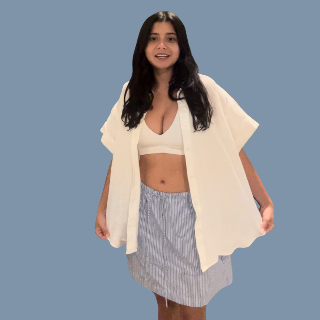 J.Crew regenerative cotton skirt Size M