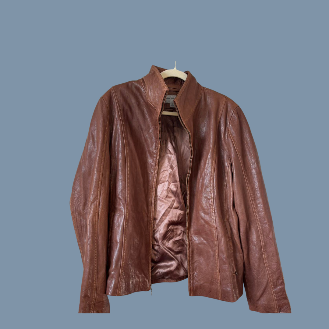 Andrew Marc Leather Jacket Size L