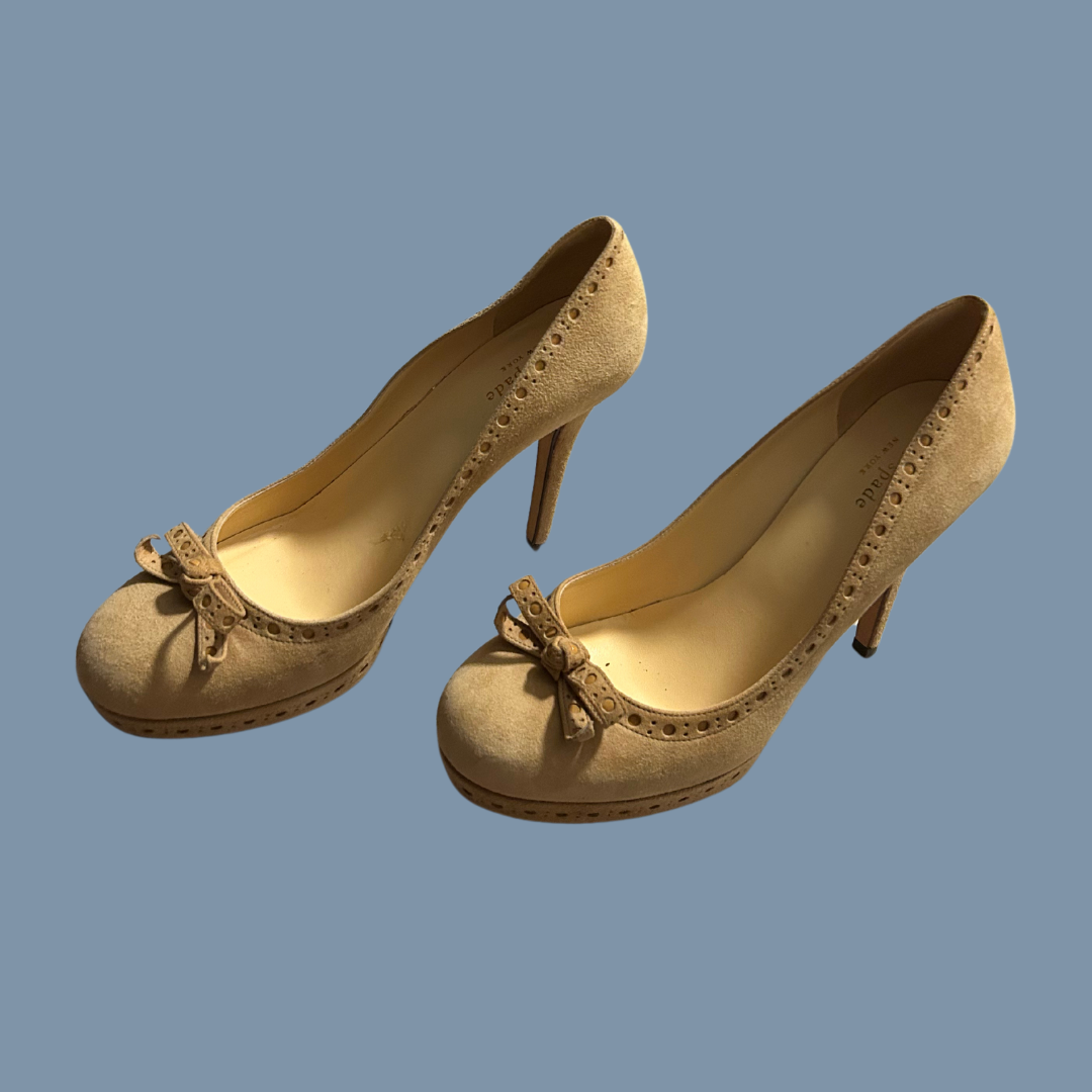 Vintage Kate Spade Suede Pumps Size 9