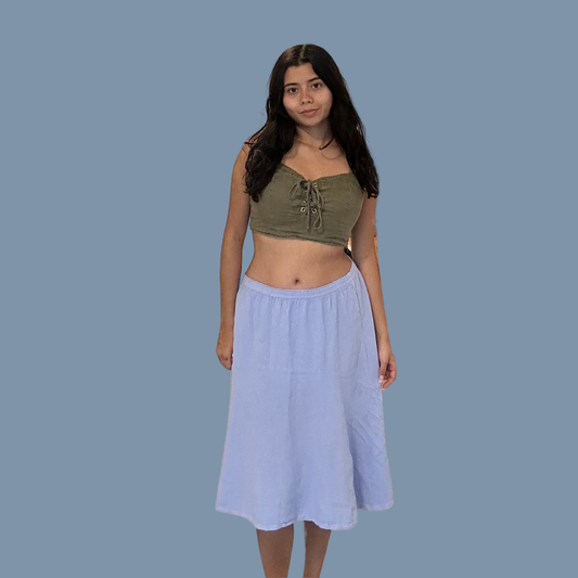 Periwinkle Boho skirt Size M