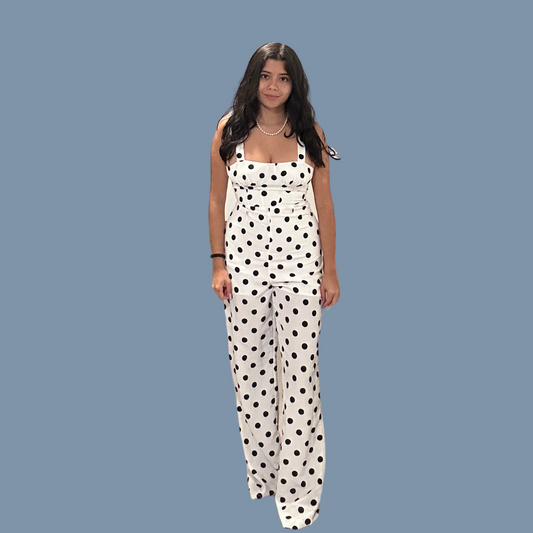 Polka Dot Jumpsuit