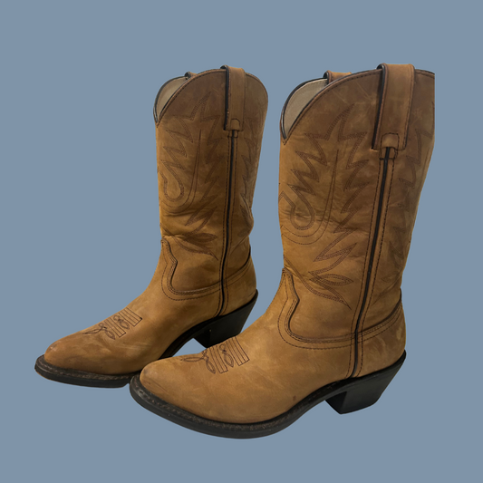 Leather Durango Boots Size 7.5