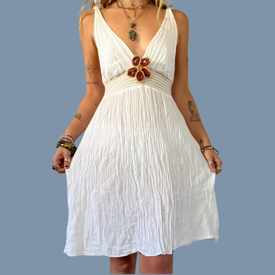 Boho sundress style dress Size S